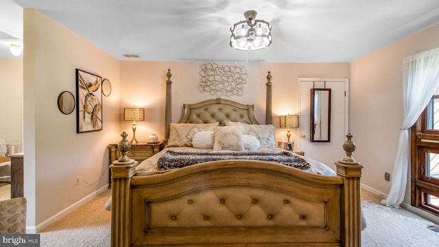 11500 Golden Post Ln, Gaithersburg, MD 20878 - bedroom featuring light colored carpet and baseboards