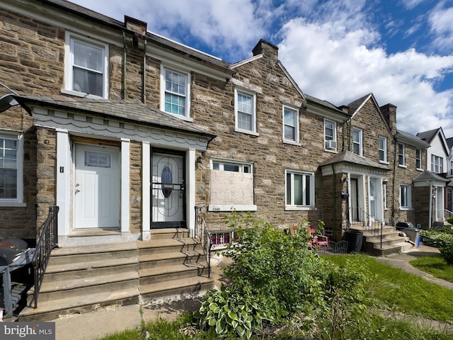 2244 E Washington Ln, Philadelphia, PA 19138 - townhome / multi-family property featuring stone siding