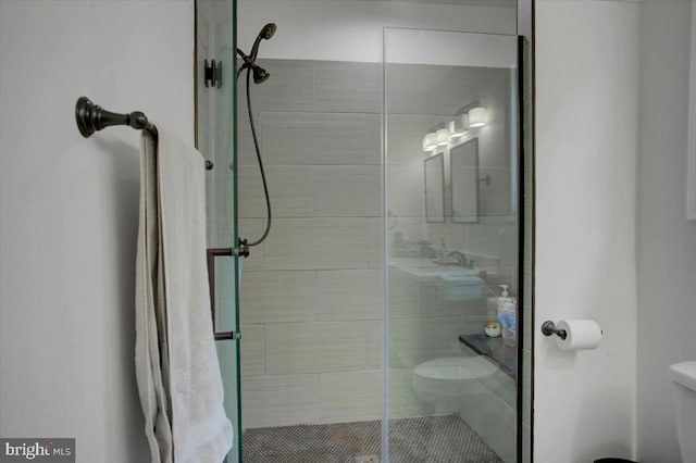 4406 Old National Pike, Middletown, MD 21769 - bathroom featuring toilet and a shower stall