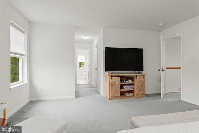 255 Summit Ave, Conshohocken, PA 19428 - carpeted living room featuring baseboards