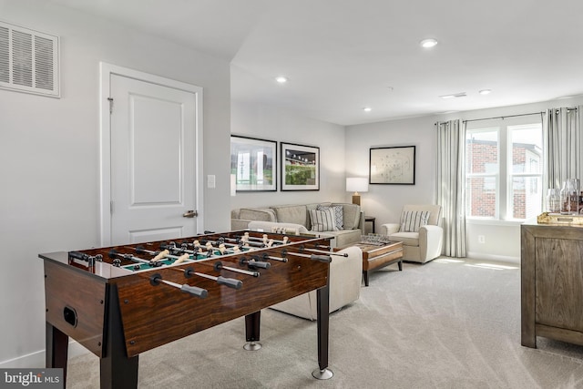 5412 Billenca Ln Unit B, Upper Marlboro, MD 20772 - playroom with light carpet, recessed lighting, and baseboards