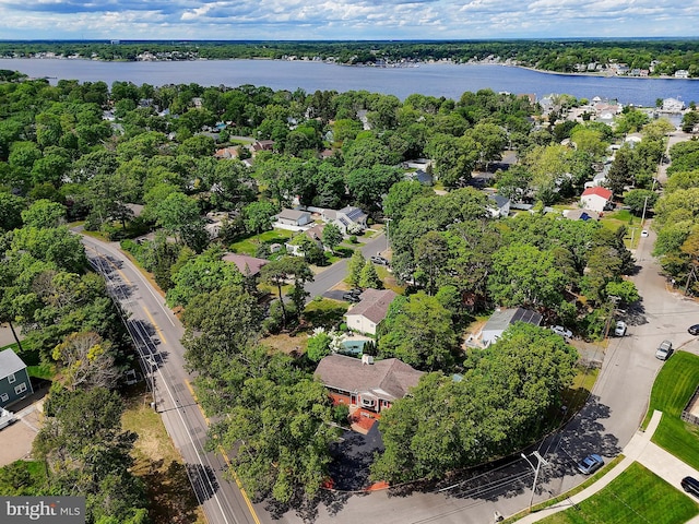 101 Chelsea Ave, Pine Beach, NJ 08741 - aerial overview of property's location with a nearby body of water and nearby suburban area