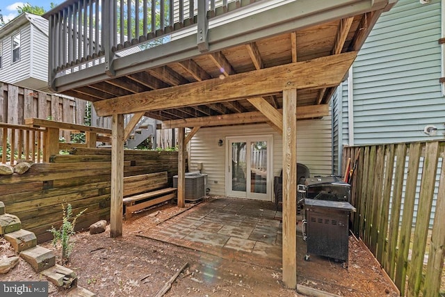 20429 Ambassador Ter Unit 20429, Germantown, MD 20874 - view of patio with central AC and grilling area