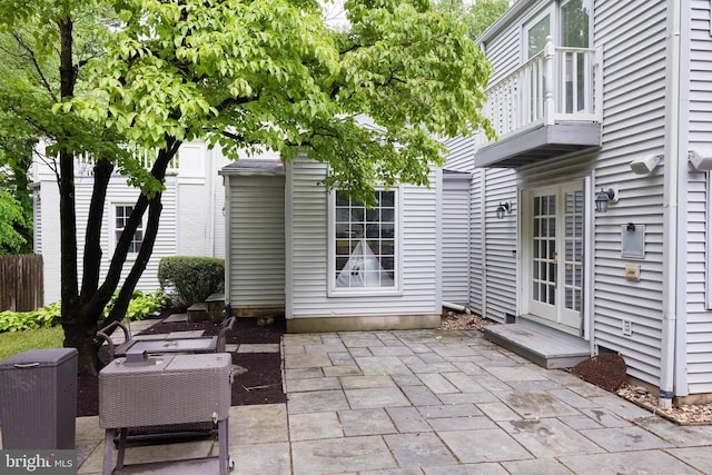 5403 Center St, Chevy Chase, MD 20815 - view of patio with a balcony