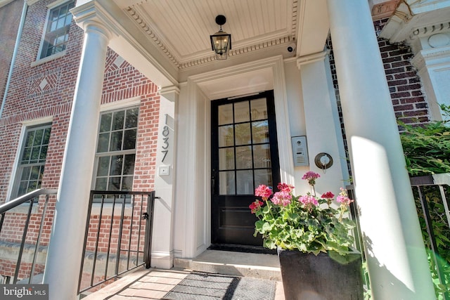 1837 Wyoming Ave NW Unit D, Washington, DC 20009 - property entrance with brick siding and covered porch