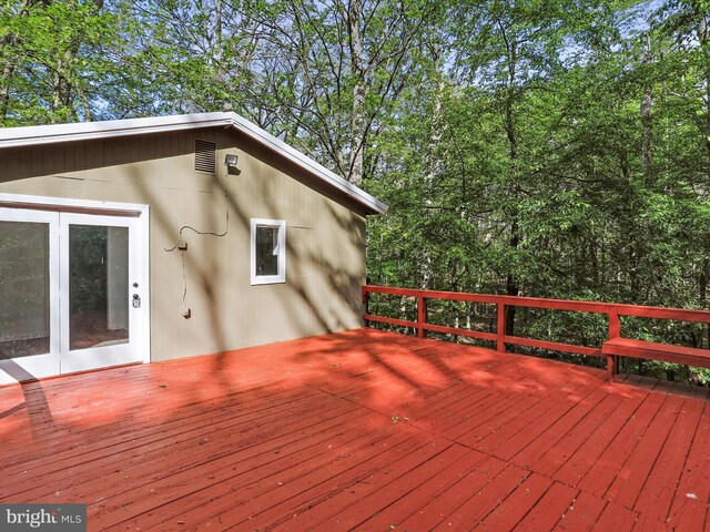 153 Bear Track Rd, Augusta, WV 26704 - view of wooden terrace