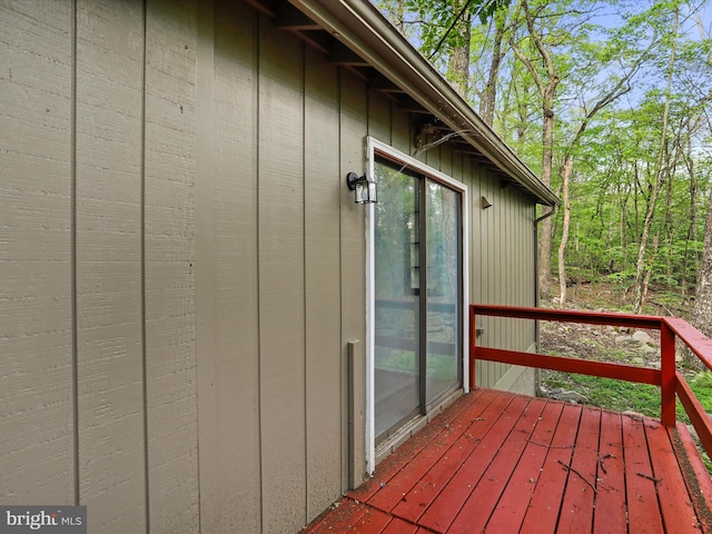 153 Bear Track Rd, Augusta, WV 26704 - view of deck