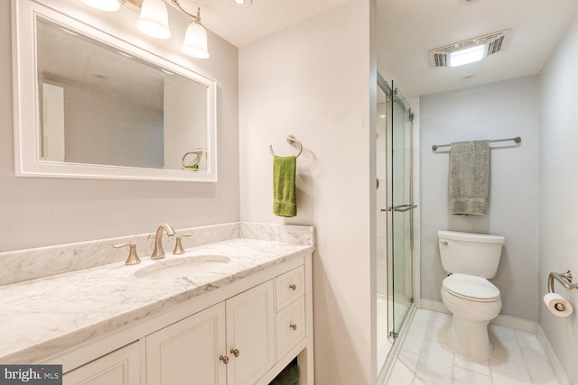 4100 N Charles St Unit 203, Baltimore, MD 21218 - full bath featuring toilet, vanity, and a stall shower