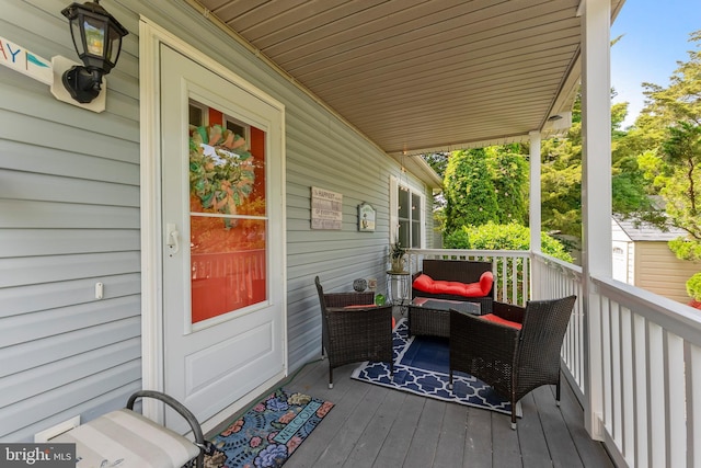25 N 12th St, Del Haven, NJ 08251 - deck with an outdoor living space