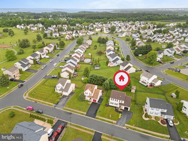 6 E Saxony Dr, New Castle, DE 19720 - aerial view of residential area