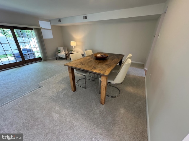315 S Valley Forge Rd Unit 7, Devon, PA 19333 - carpeted dining space with baseboards
