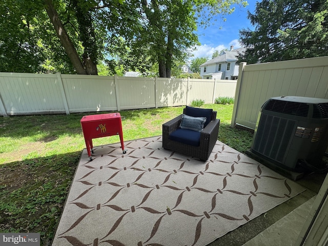 315 S Valley Forge Rd Unit 7, Devon, PA 19333 - view of patio / terrace featuring central air condition unit