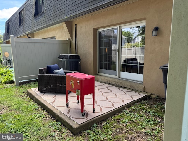315 S Valley Forge Rd Unit 7, Devon, PA 19333 - view of patio with central air condition unit