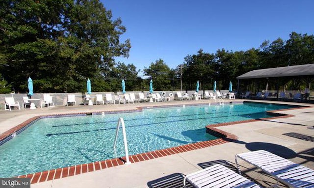 43 Magnolia Rd, Manahawkin, NJ 08050 - community pool featuring a patio