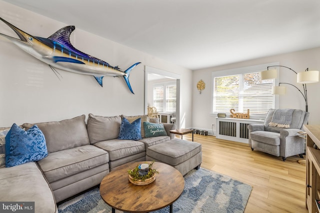 27 E Groveland Ave, Somers Point, NJ 08244 - living area with wood finished floors