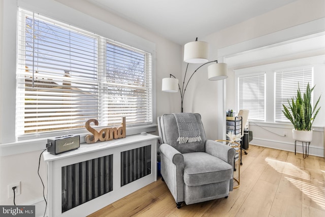 27 E Groveland Ave, Somers Point, NJ 08244 - sitting room with healthy amount of natural light and light wood finished floors