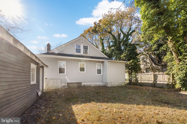 27 E Groveland Ave, Somers Point, NJ 08244 - back of house featuring a chimney