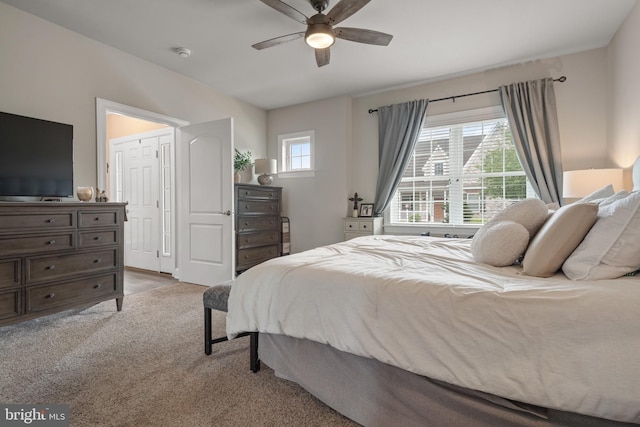 500 Prince George Dr, Lancaster, PA 17601 - carpeted bedroom with ceiling fan