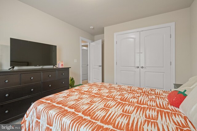 500 Prince George Dr, Lancaster, PA 17601 - bedroom with carpet floors and a closet