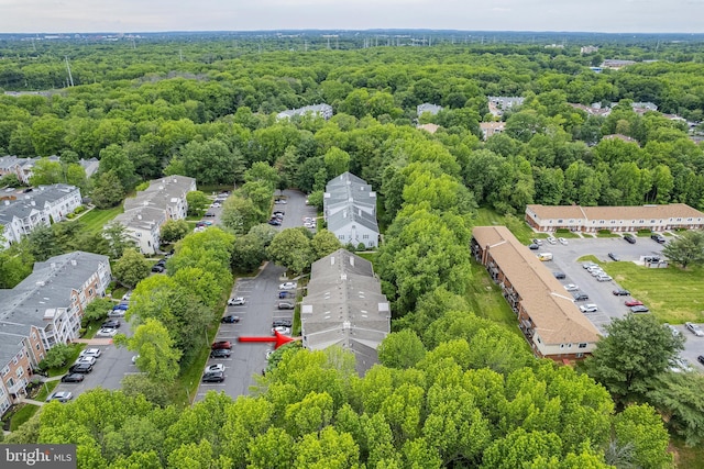 82 Cheverny Ct, Hamilton, NJ 08619 - bird's eye view of a forest