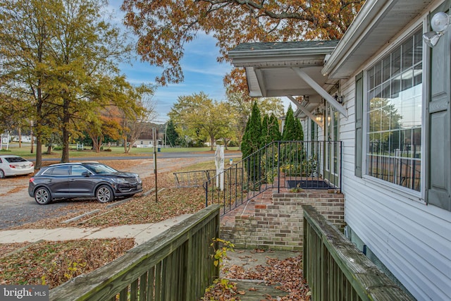 12133 Neale Sound Dr, Cobb Island, MD 20625 - view of deck