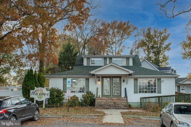 12133 Neale Sound Dr, Cobb Island, MD 20625 - view of front of house featuring a shingled roof