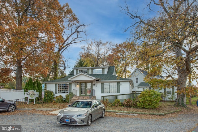 12133 Neale Sound Dr, Cobb Island, MD 20625 - view of front of property featuring a shingled roof
