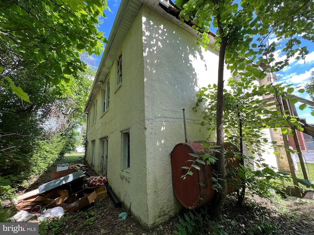 510 62nd Ave, Capitol Heights, MD 20743 - view of side of property featuring stucco siding and heating fuel