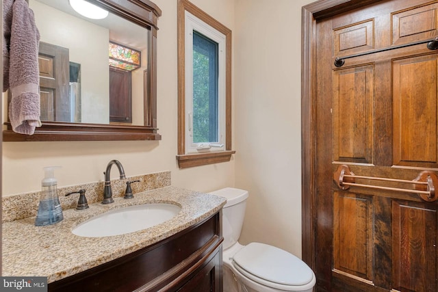 7423 Round Hill Rd, Frederick, MD 21702 - bathroom featuring vanity and toilet