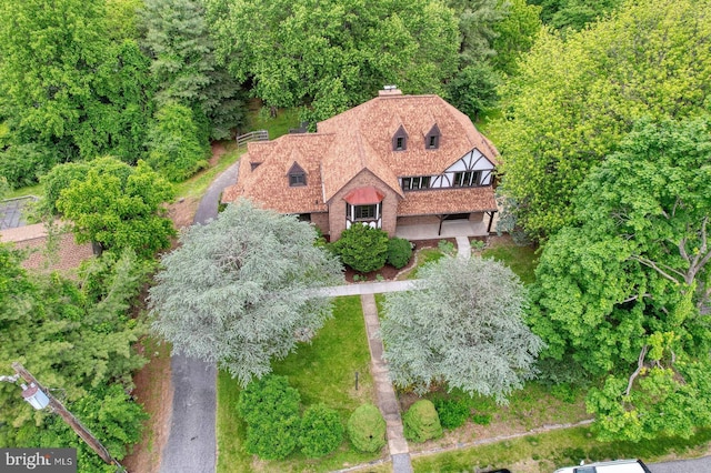 7423 Round Hill Rd, Frederick, MD 21702 - aerial view of property and surrounding area