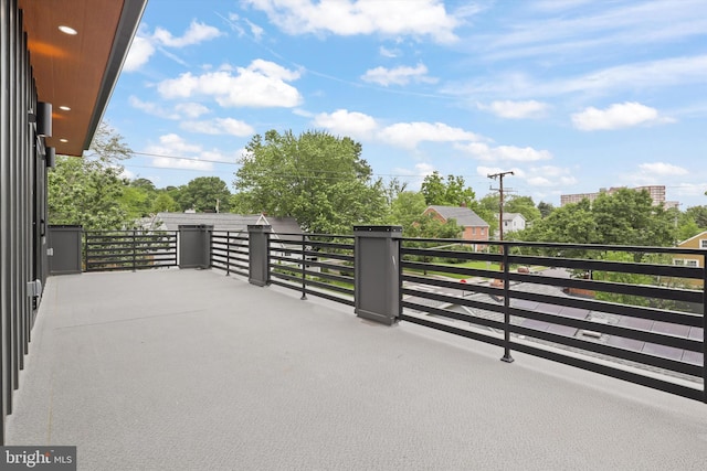 2007 S Joyce St, Arlington, VA 22202 - view of patio / terrace featuring a balcony