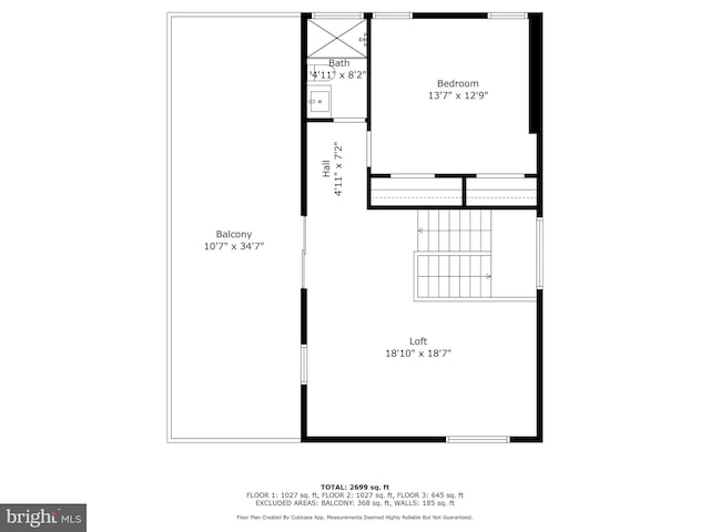2007 S Joyce St, Arlington, VA 22202 - property floor plan