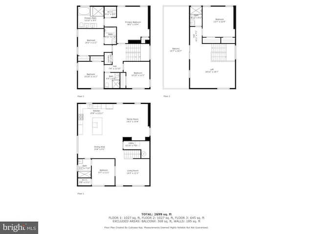 2007 S Joyce St, Arlington, VA 22202 - room layout