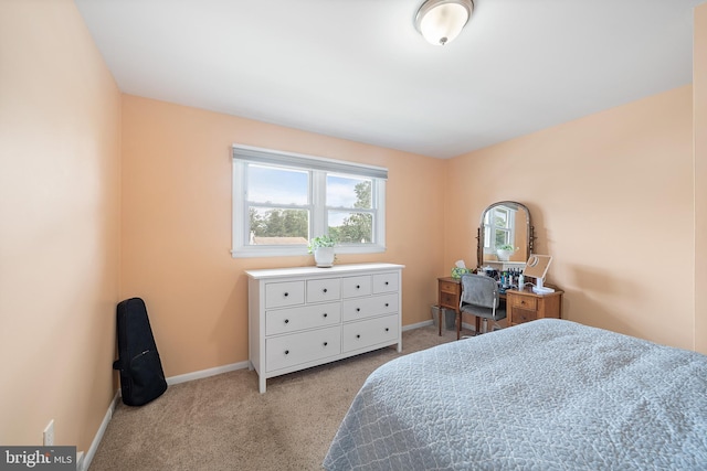 428 Hampshire Dr, Broomall, PA 19008 - bedroom with light carpet and baseboards