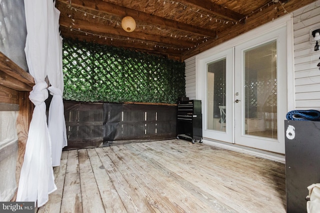 103 Stadium Cir, Inwood, WV 25428 - deck with french doors