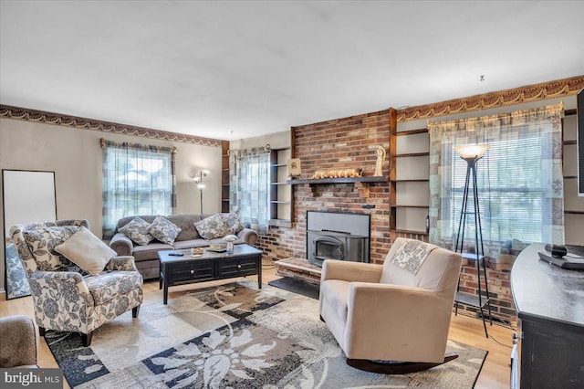 96 Messenger Ln, Willingboro, NJ 08046 - living room with wood finished floors