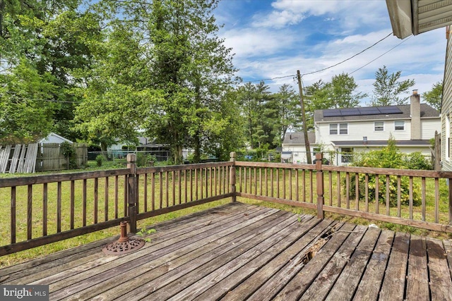 96 Messenger Ln, Willingboro, NJ 08046 - view of wooden deck