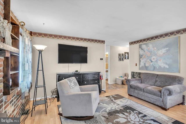 96 Messenger Ln, Willingboro, NJ 08046 - living room with wood finished floors