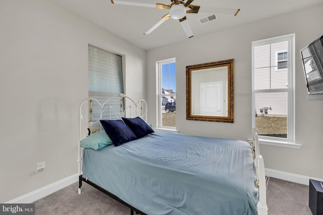 31107 Olney Way, Millsboro, DE 19966 - carpeted bedroom with baseboards and a ceiling fan