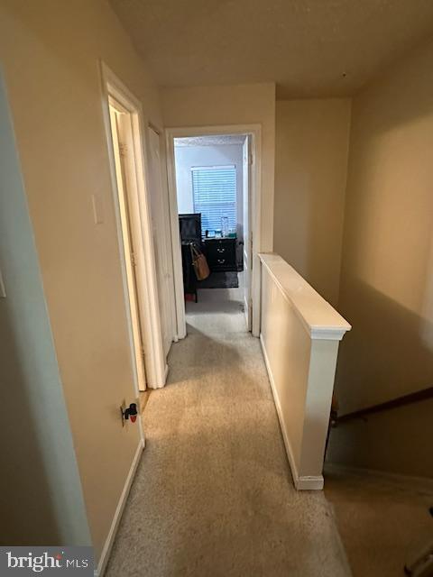 6708 Pauline Ct, Bryans Road, MD 20616 - hallway with light colored carpet and baseboards