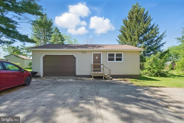 4202 Wolf Ct, Hampstead, MD 21074 - view of front facade featuring a garage and driveway