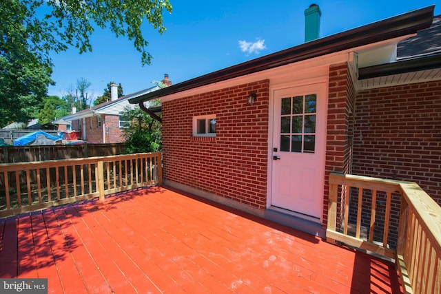 1407 Ruatan St, Hyattsville, MD 20783 - view of deck