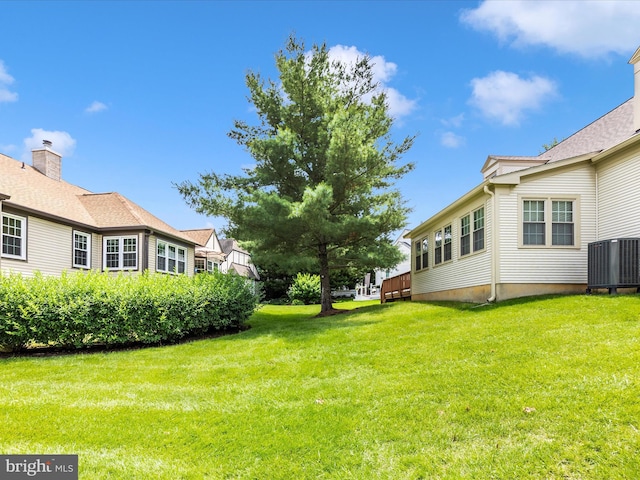 2409 Bear Den Rd, Frederick, MD 21701 - view of green lawn featuring central air condition unit