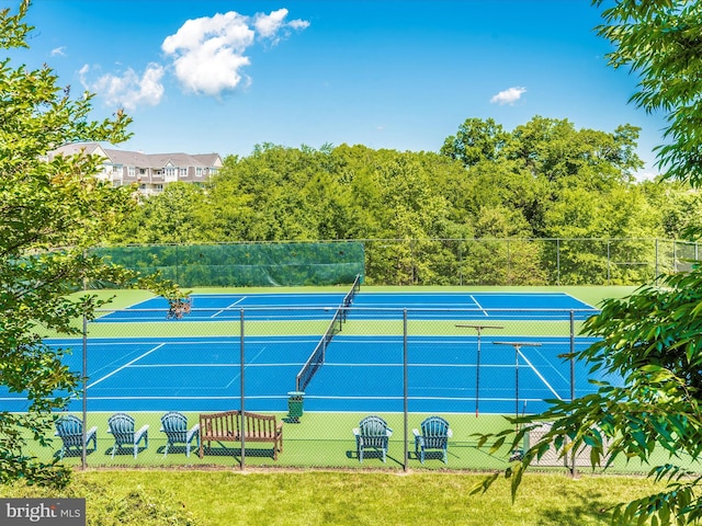 2409 Bear Den Rd, Frederick, MD 21701 - view of tennis court