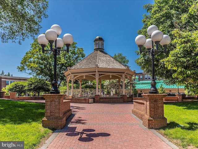 2409 Bear Den Rd, Frederick, MD 21701 - view of community featuring a gazebo and a lawn