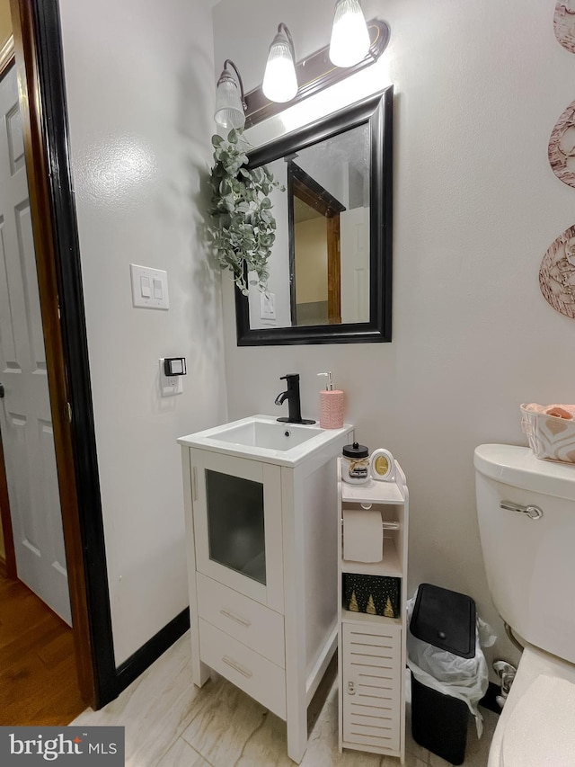 24950 Morgan Rd, Hollywood, MD 20636 - half bath featuring toilet and vanity