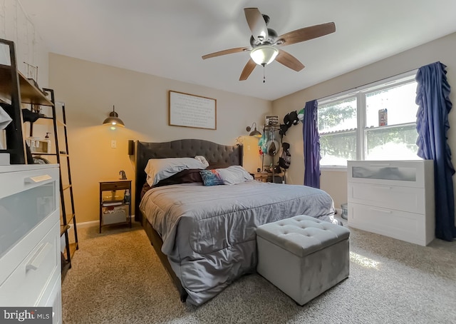 24950 Morgan Rd, Hollywood, MD 20636 - bedroom with carpet floors and ceiling fan