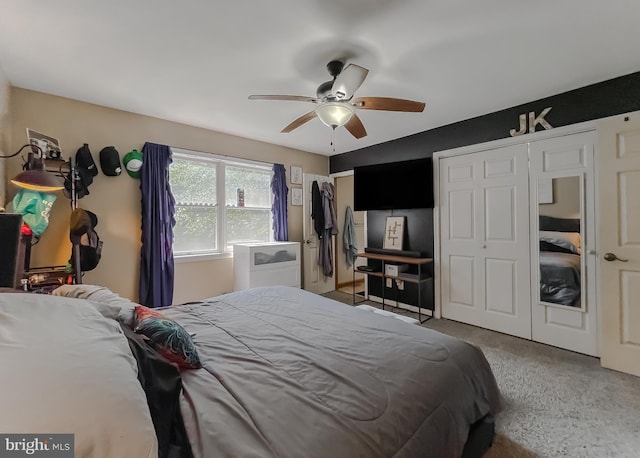 24950 Morgan Rd, Hollywood, MD 20636 - carpeted bedroom with ceiling fan
