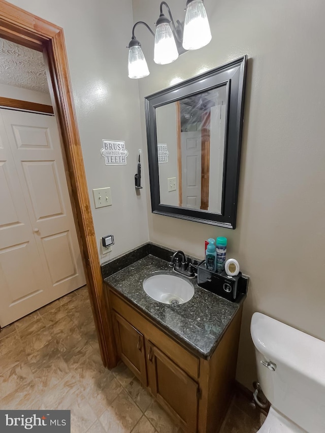 24950 Morgan Rd, Hollywood, MD 20636 - bathroom with vanity and toilet