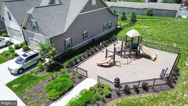 3411 Angelica Way Unit 303, Frederick, MD 21704 - aerial view of a recreational park